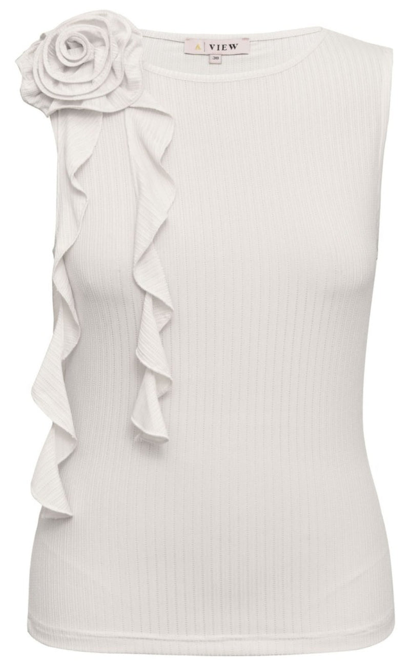 A-View Topp - Lilli - White