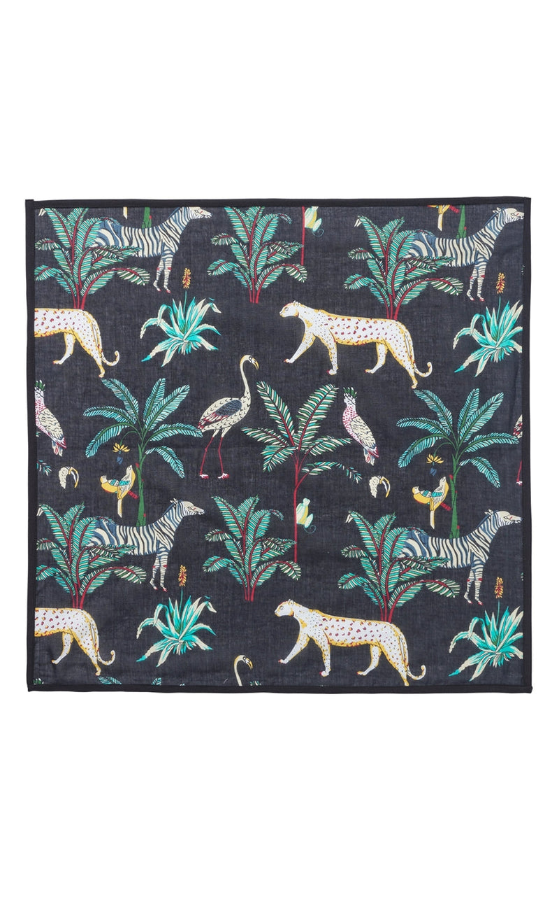 Lollys Laundry Skjerf - Zahara - Washed Black