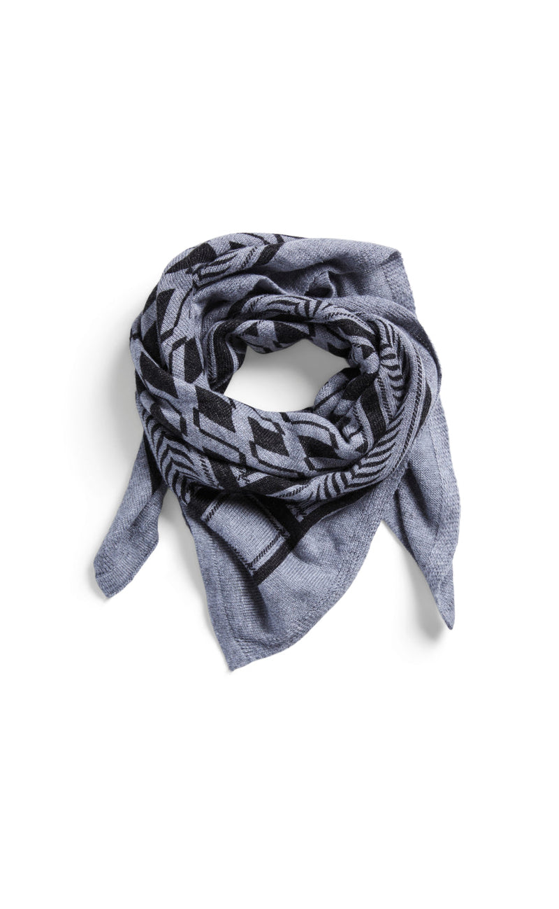 Pieces Skjerf - Novis - Light Grey Melange
