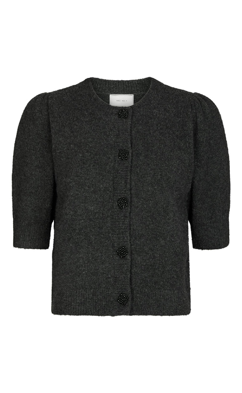 Neo Noir Cardigan - Trudy - Antracit Melange