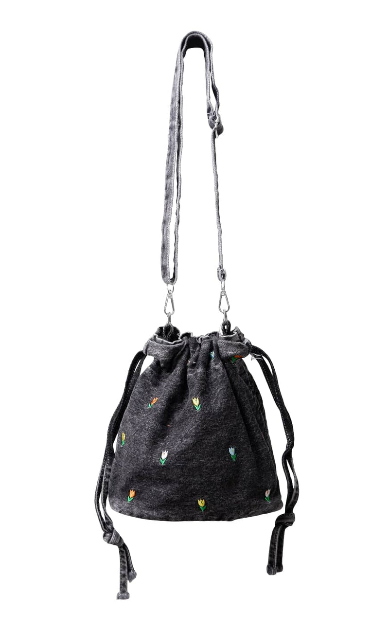 Black Colour Veske - Tulip - Black