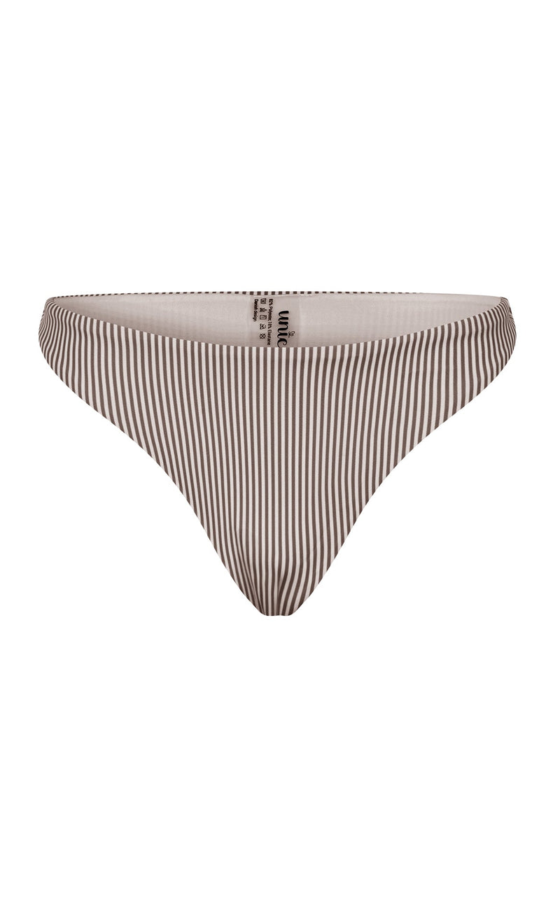 Unica Copenhagen Bikinitruse - Elena - Brown Stripes