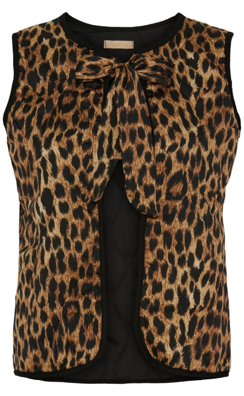 Marta Du Chateau Vest - 2478-C Mona - Small Leo