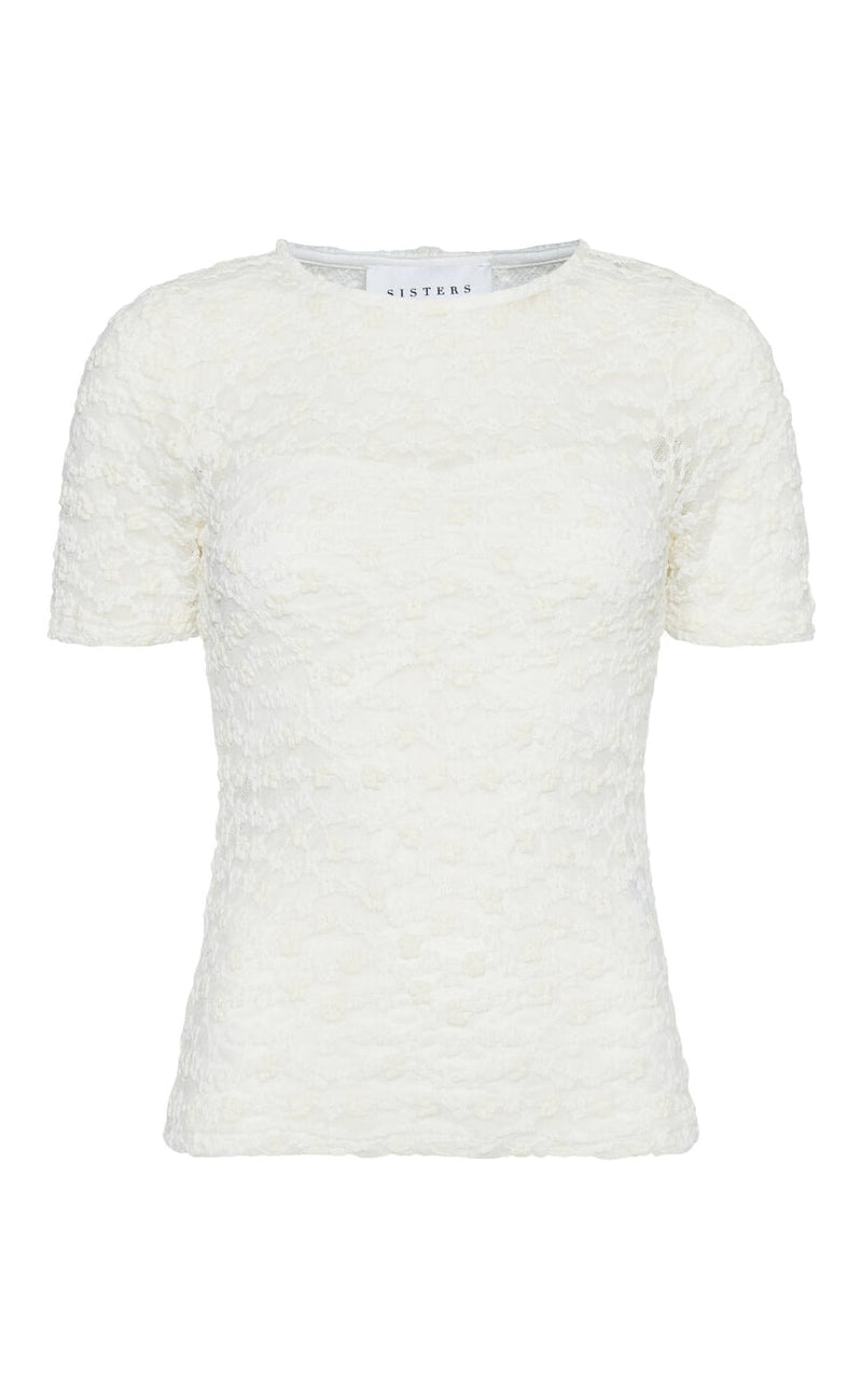 Sisters Point Topp - Vassy-SS - Cream