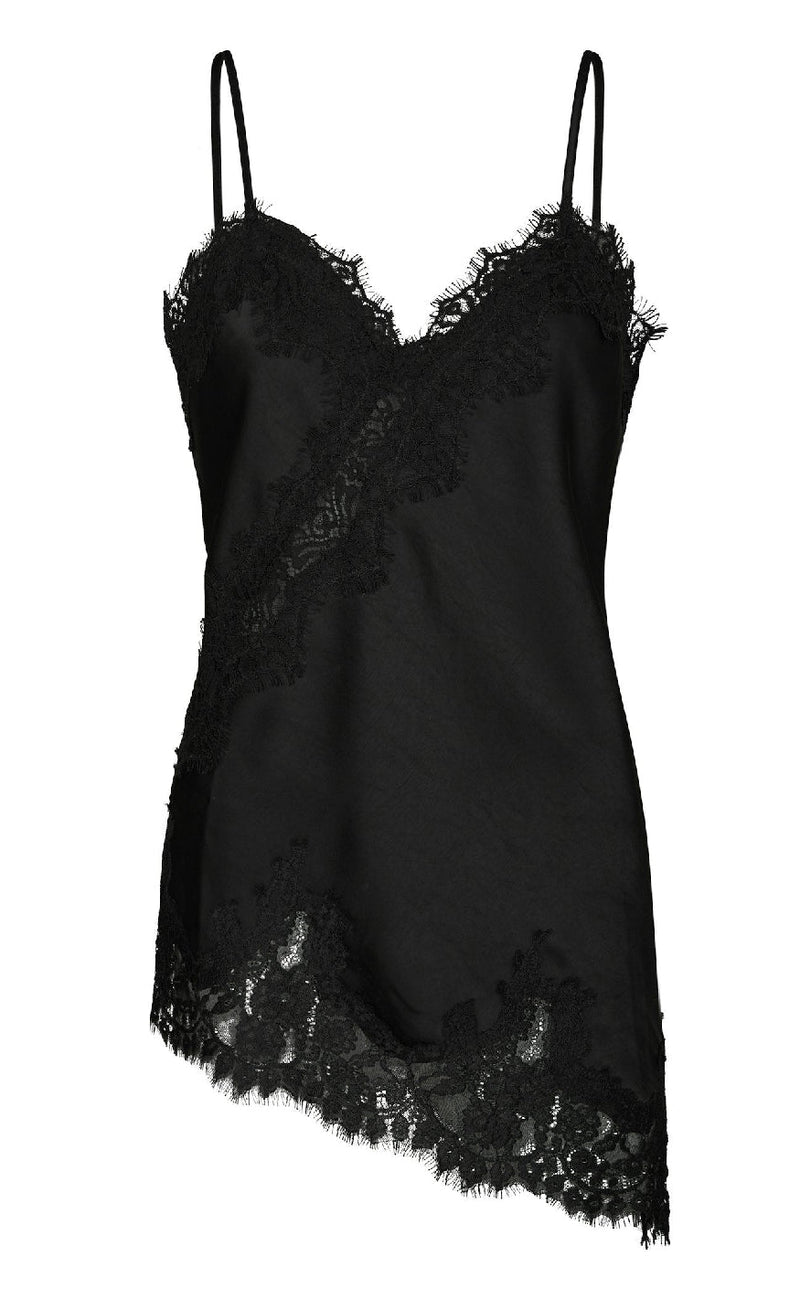 Neo Noir Topp - Viole - Black