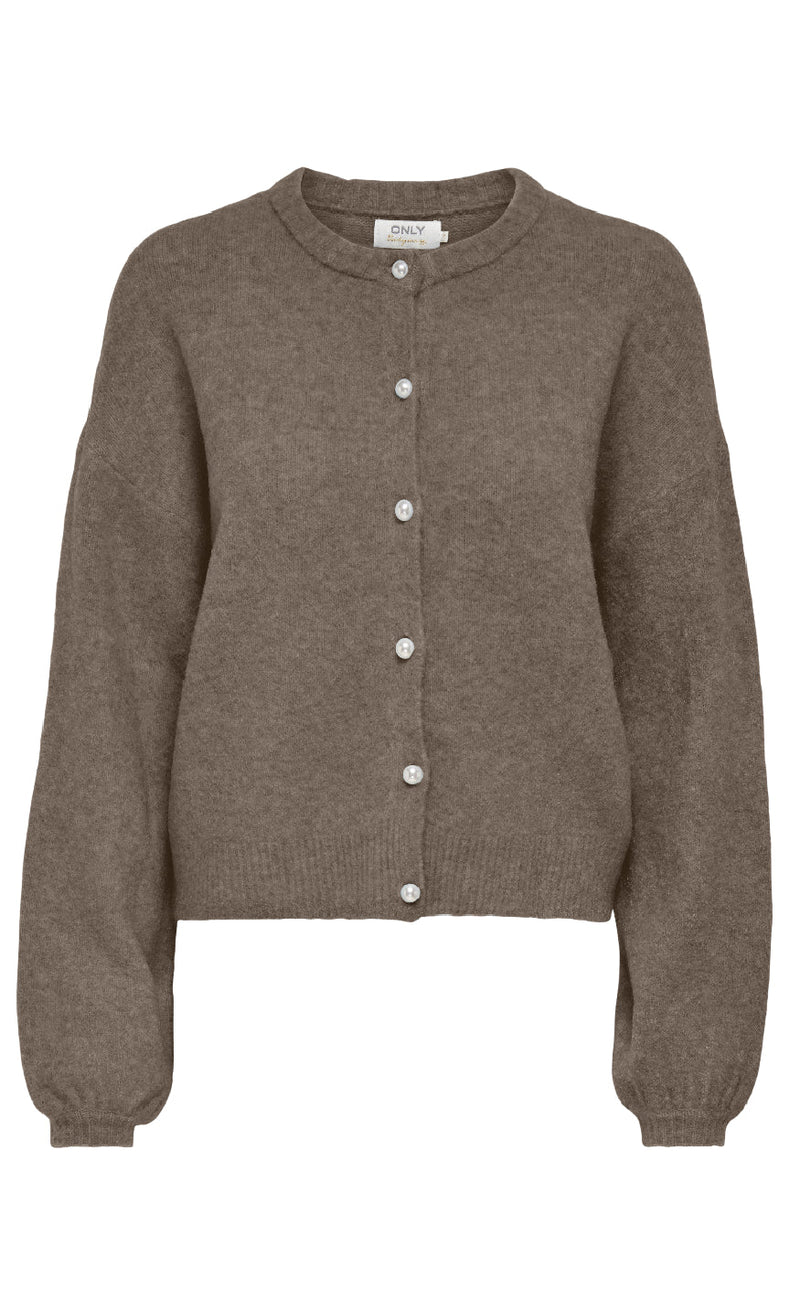 ONLY Cardigan - Isabella - Walnut Melange