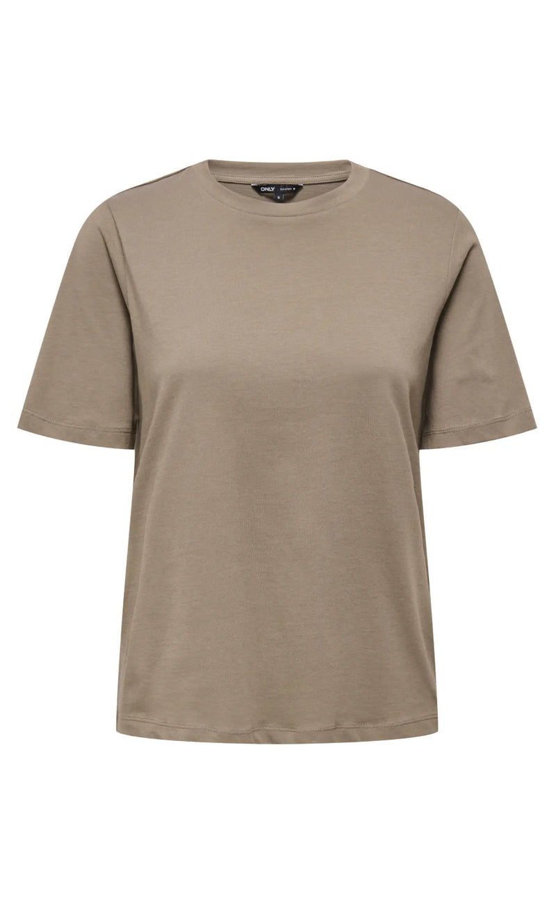 ONLY T-shirt - Only - Walnut