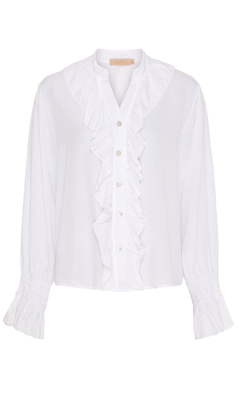 Marta Du Chateau Skjorte - 81094 Emilia - White