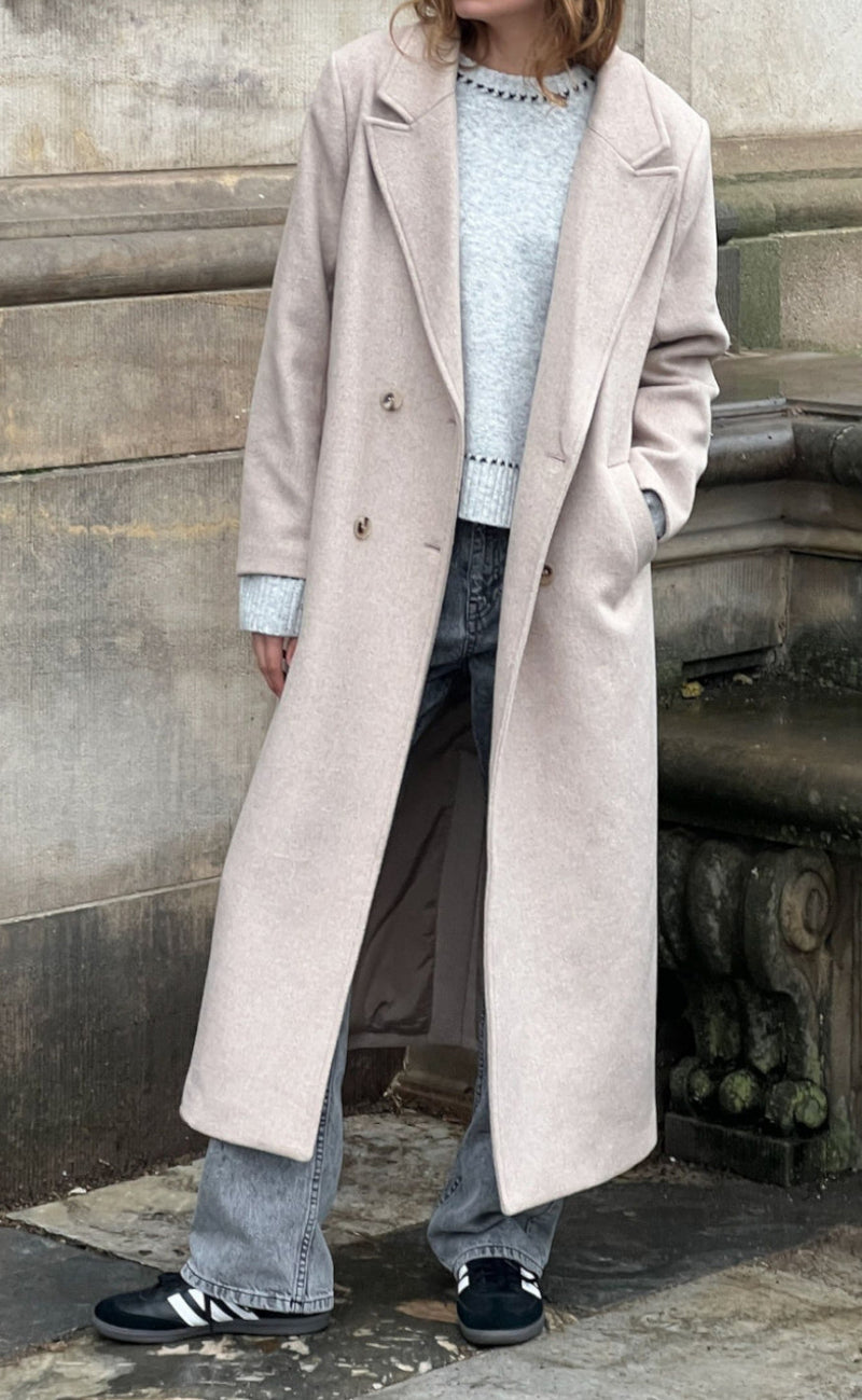 Neo Noir Kåpe - Williams - Beige Melange