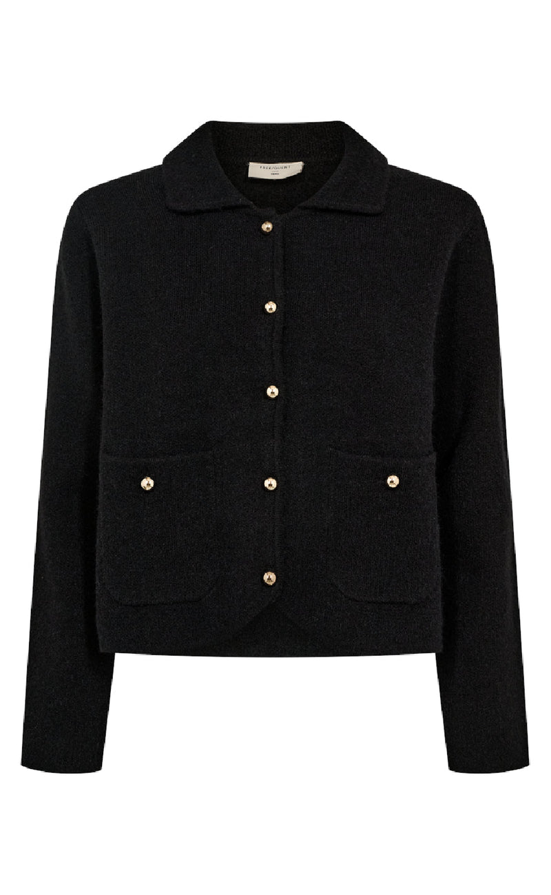 Freequent Cardigan - Zana - Black