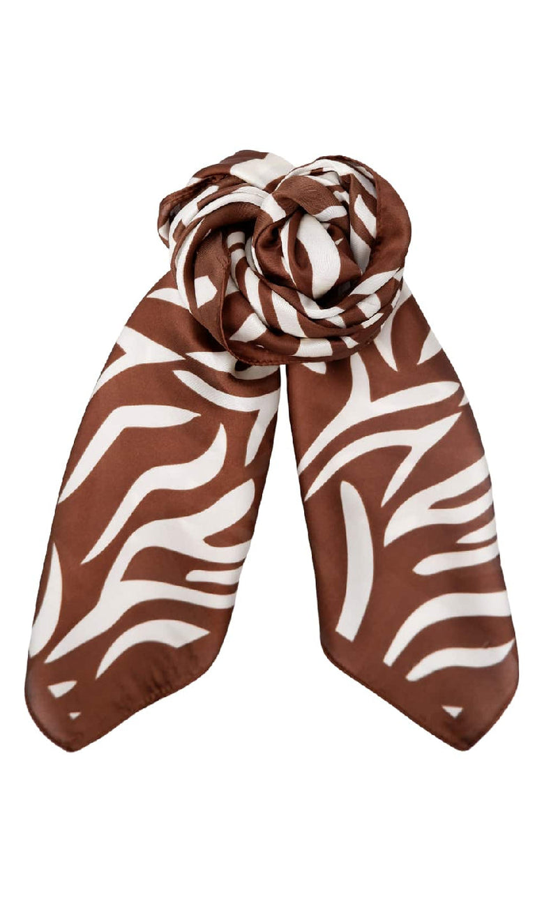 Black Colour Skjerf - Sira Mini - Mocca