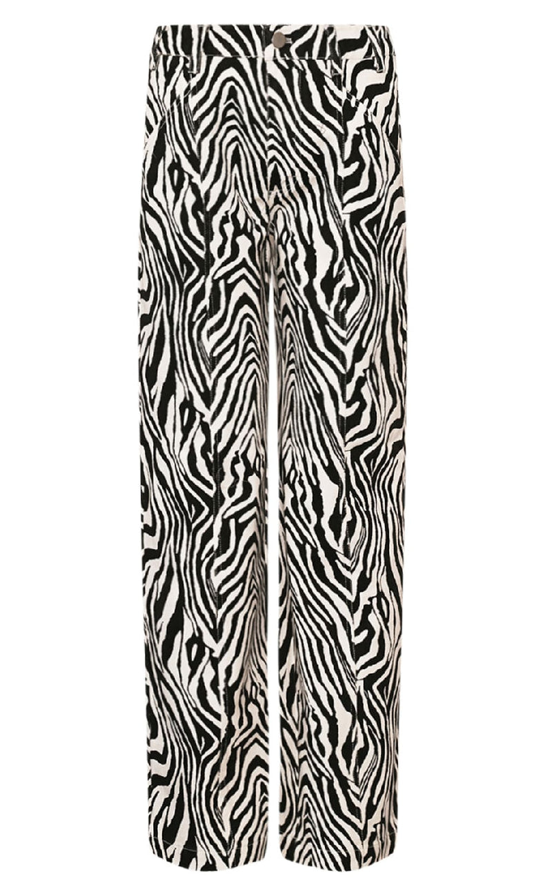 Noella Bukser - Stormy - Taleah Zebra Print