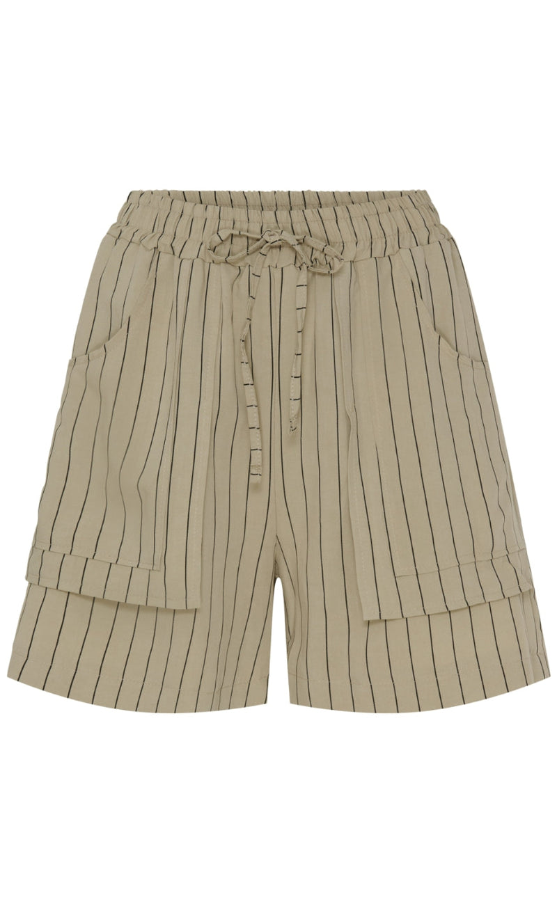 Marta Du Chateau Shorts - 36058 Zita - Sabbia/Black Stripe