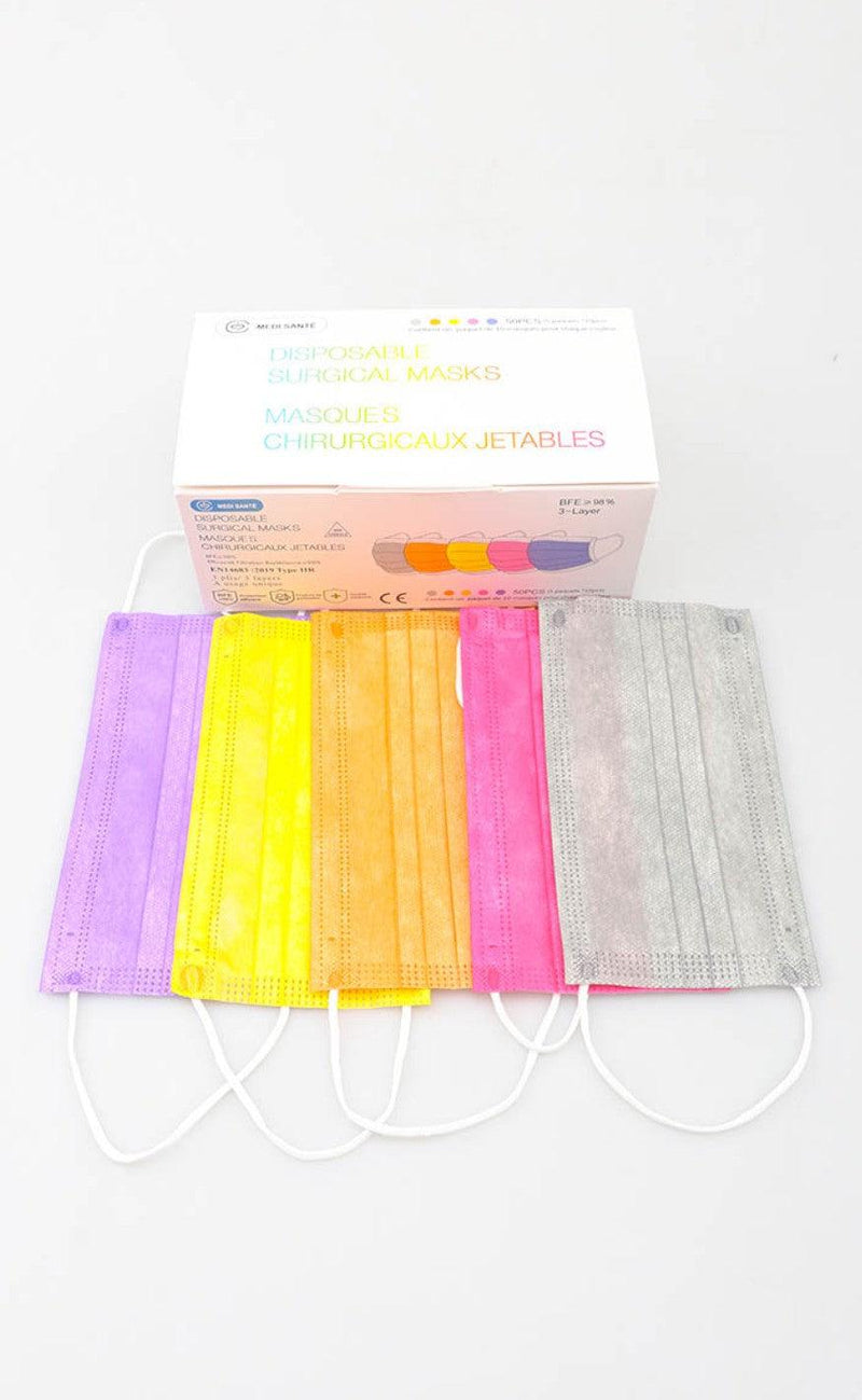 50 stk. Mundbind - Multi colour