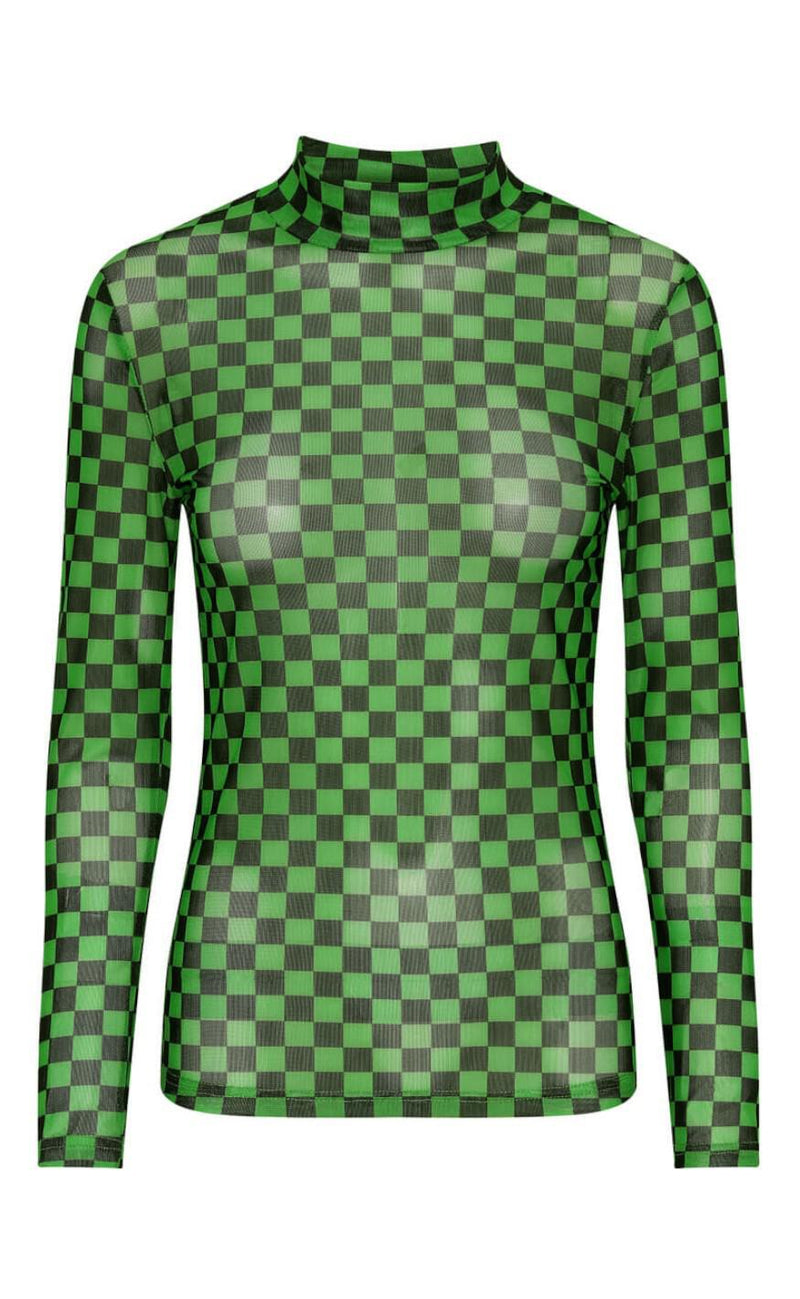 A-View Bluse - Lulu - Green