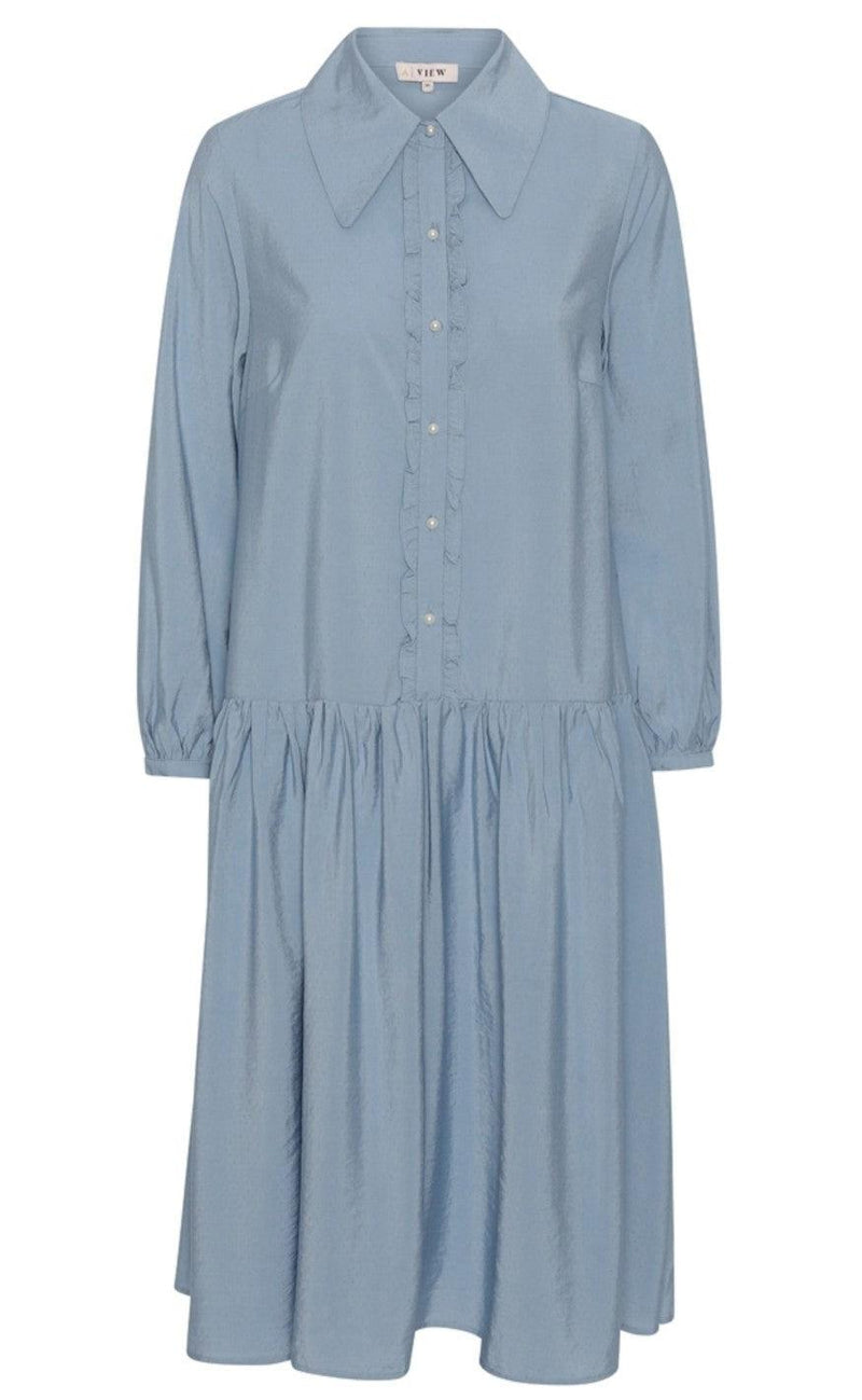 A-View Kjole - Tilana - Blue