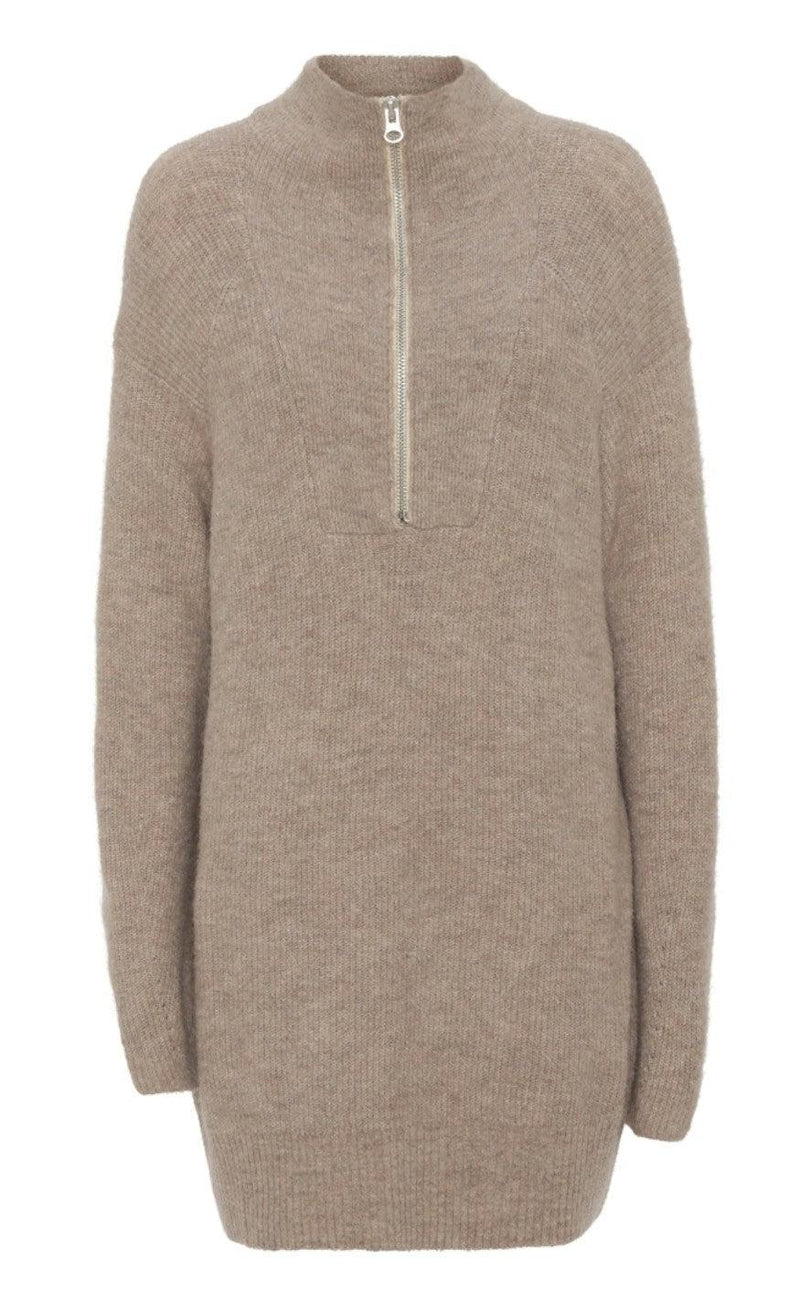 A-View Pullover - Pearl - Warm Camel/Khaki