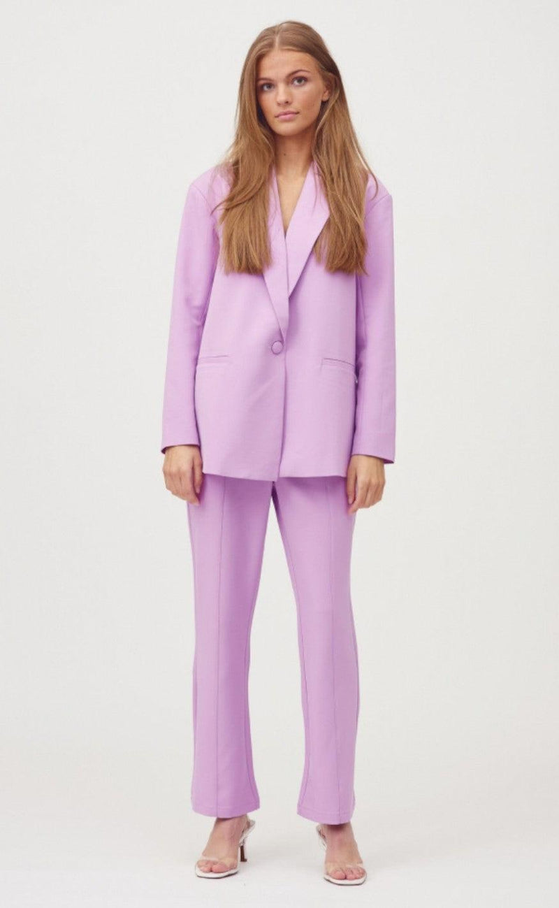 A-view Blazer - Swan - Purple