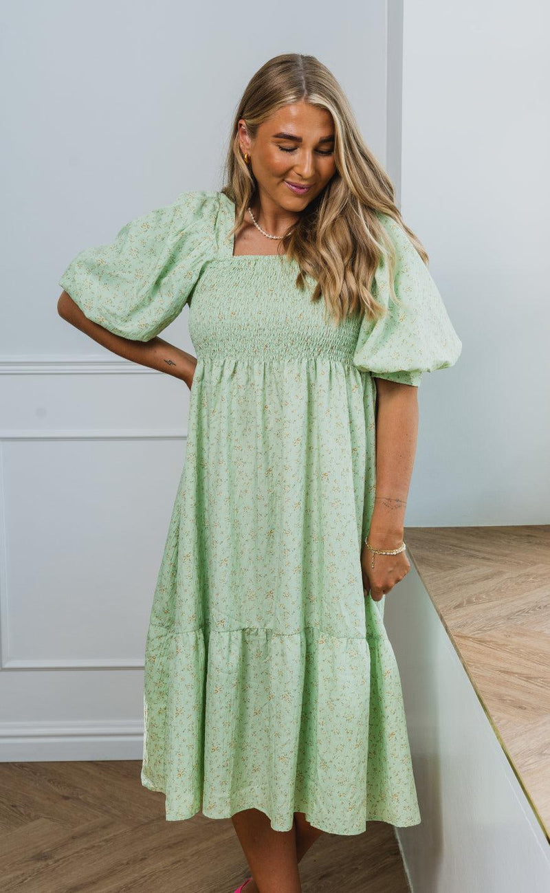 A-view Kjole - Cheri Ditzy - Pale Green