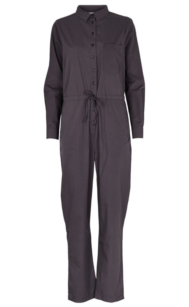 Basic Apparel Buksedragt - Vilde - Blackened Pearl