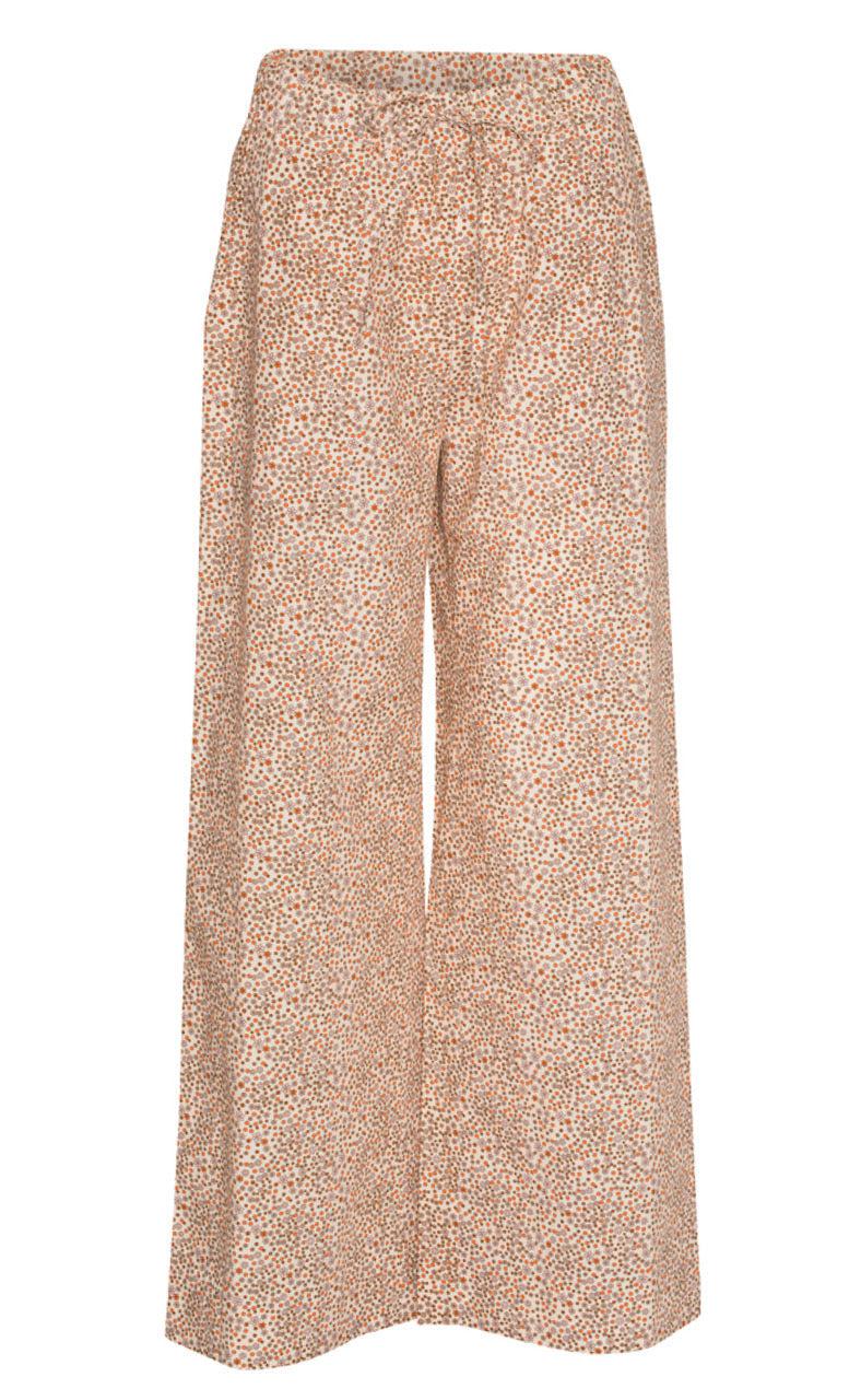 Basic Apparel Bukser - Hazel - Pink/Orange/Brown/Sand