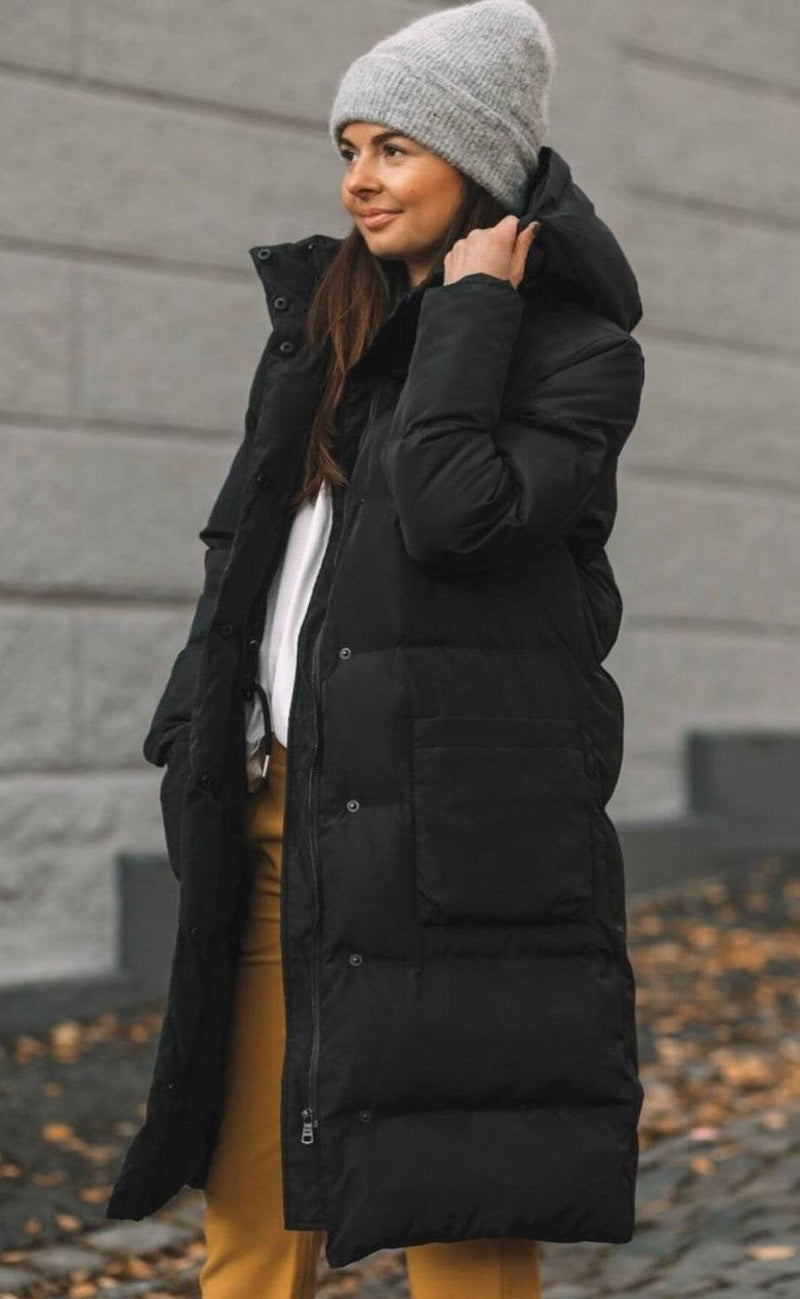 Basic Apparel Jakke - Dagmar Long - Black