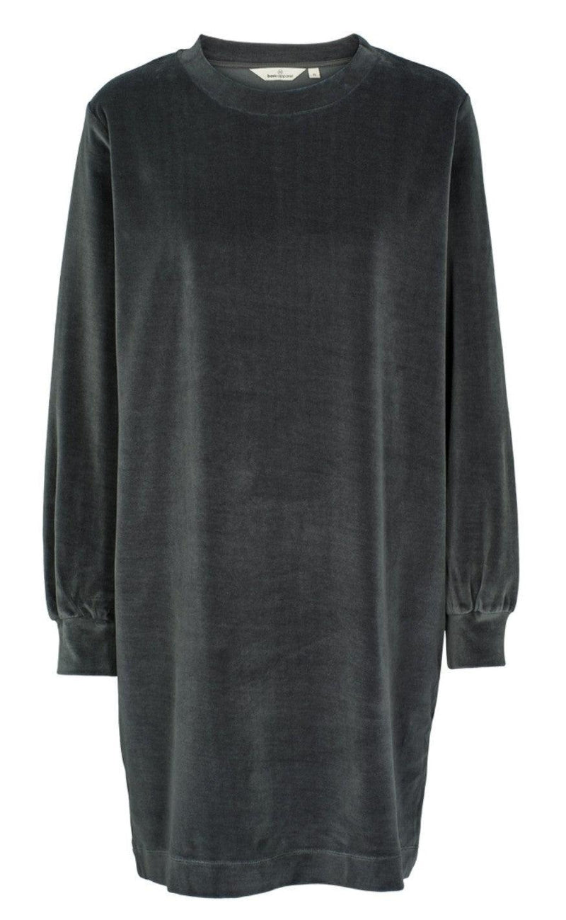 Basic Apparel Kjole - Cindy - Blackened Pearl