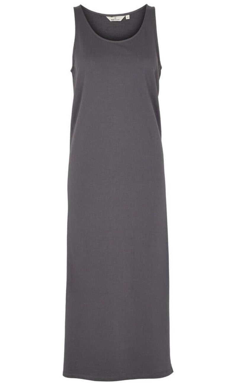 Basic Apparel Kjole - Rebekka - Blackened Pearl