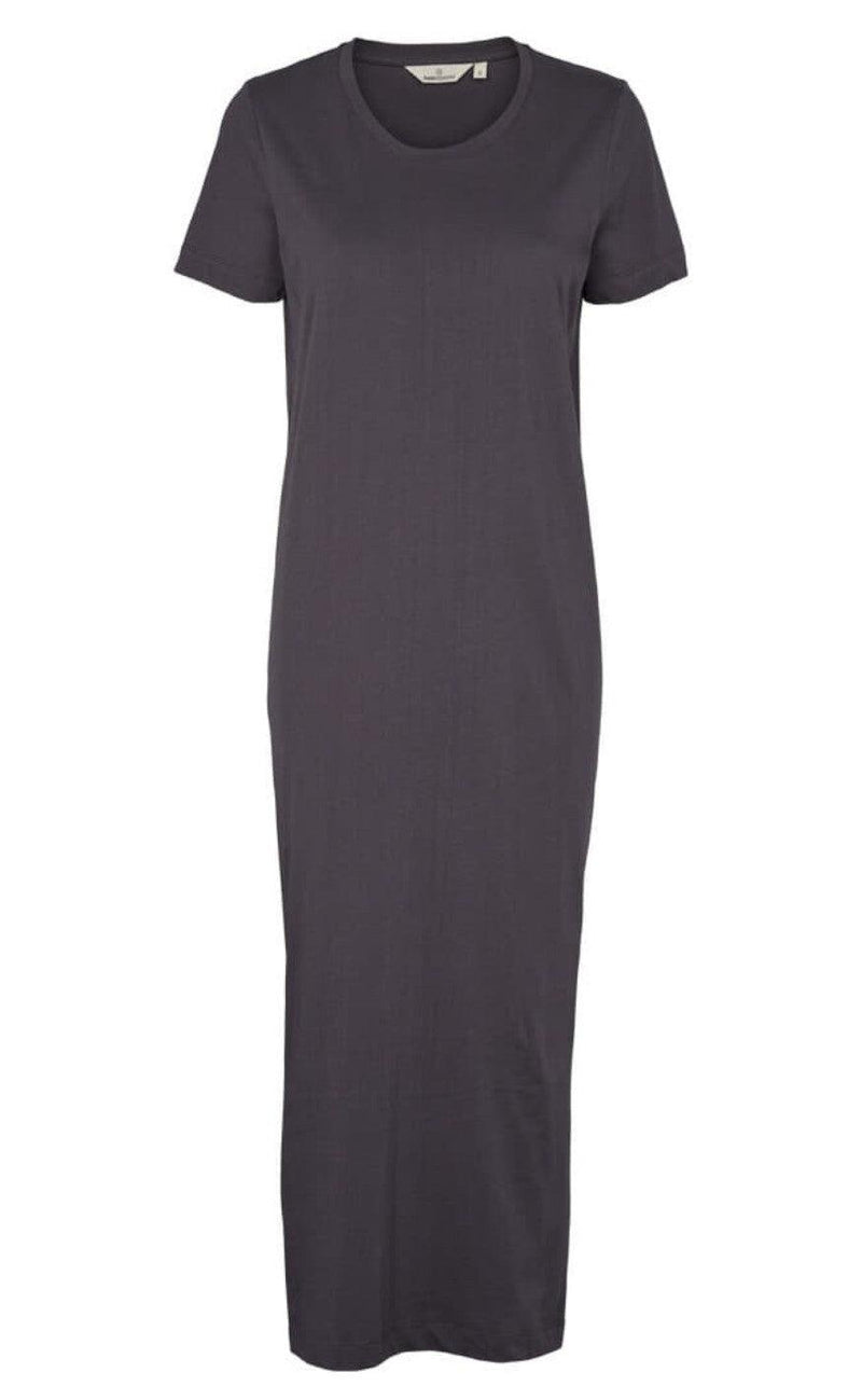 Basic Apparel Kjole - Rebekka - Blackened Pearl