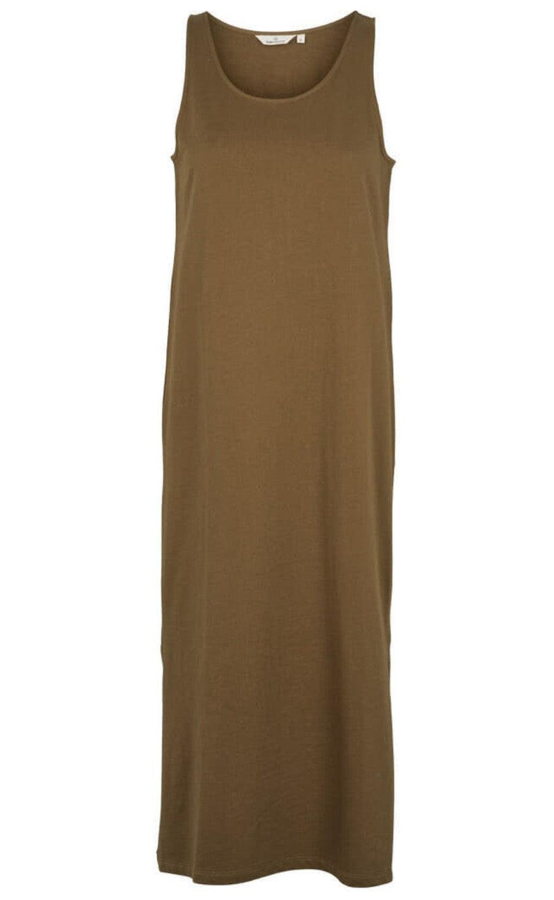 Basic Apparel Kjole - Rebekka - Capers Green
