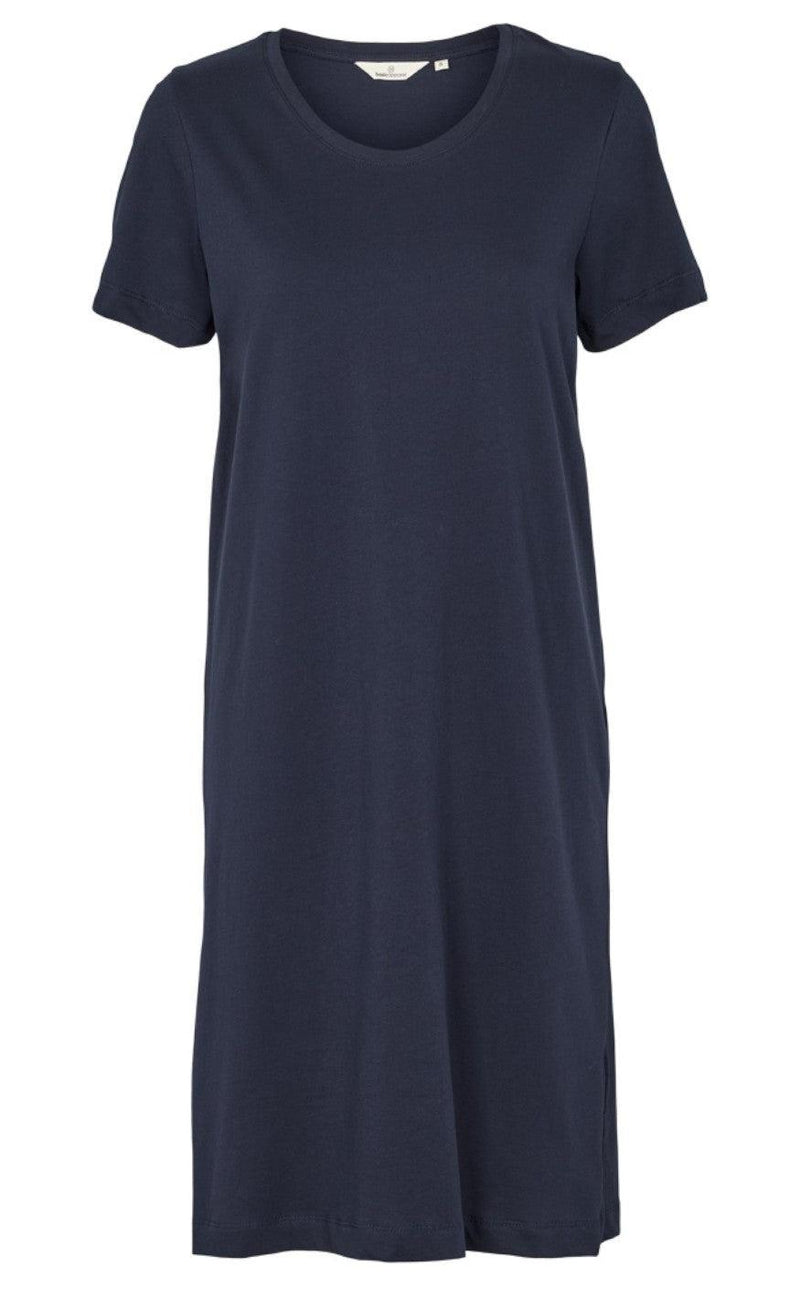 Basic Apparel Kjole - Rebekka Short - Navy