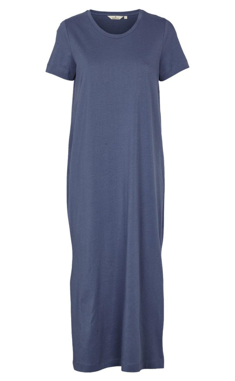 Basic Apparel Kjole - Rebekka - Vintage Indigo