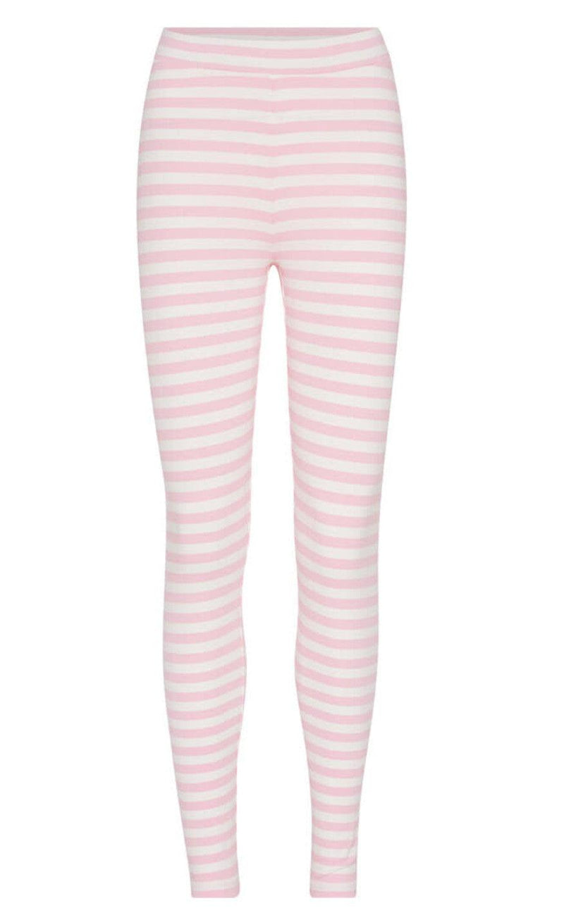 Basic Apparel Leggings - Elba - Pink Nectar/Whisper White