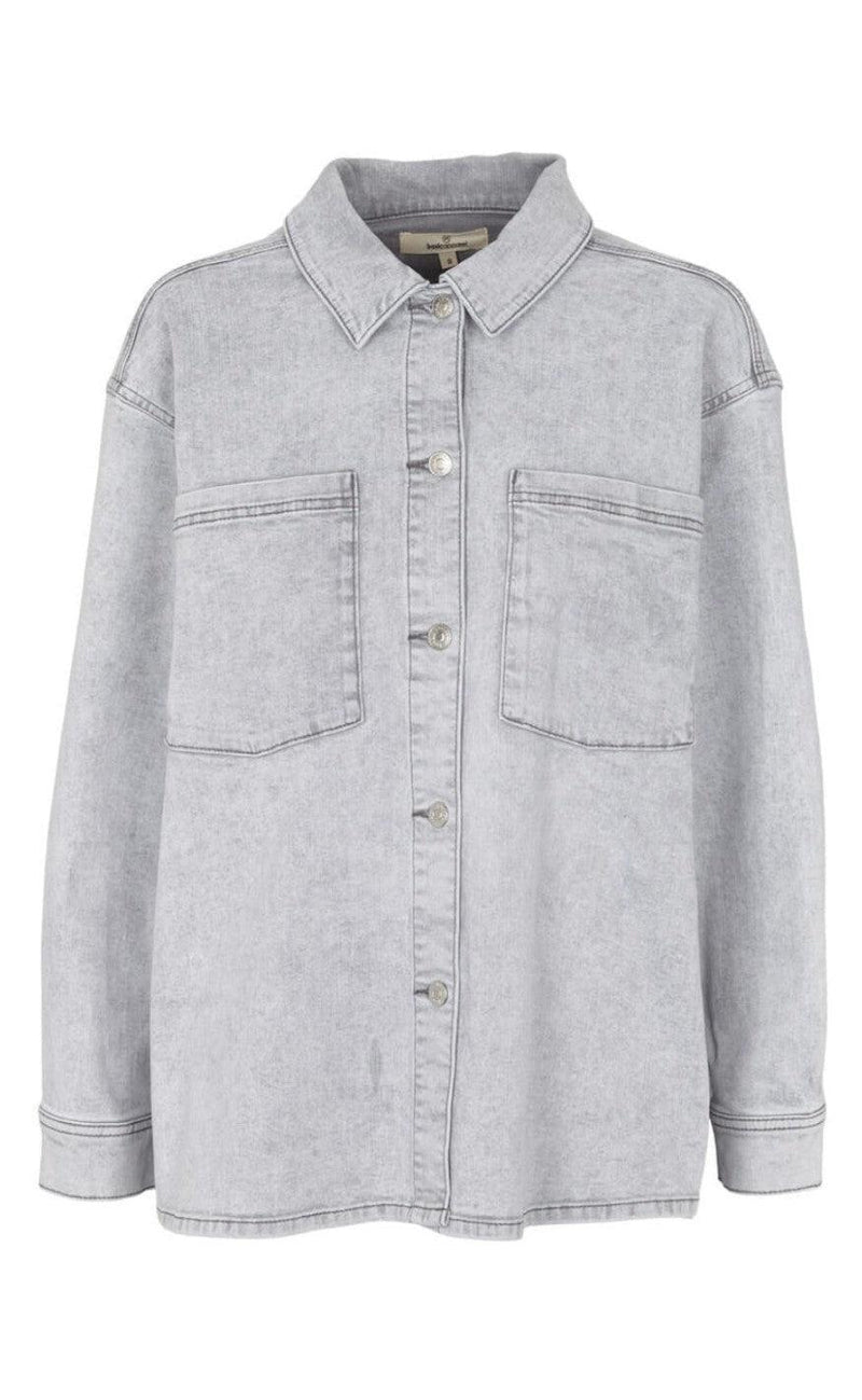 Basic Apparel Skjorte - Etta - Grey