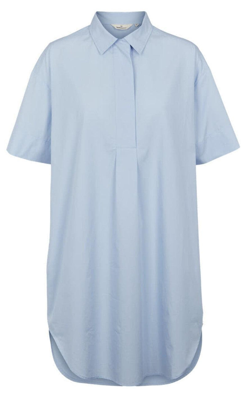 Basic Apparel Skjortekjole - Vilde Tunique - Cashmere Blue