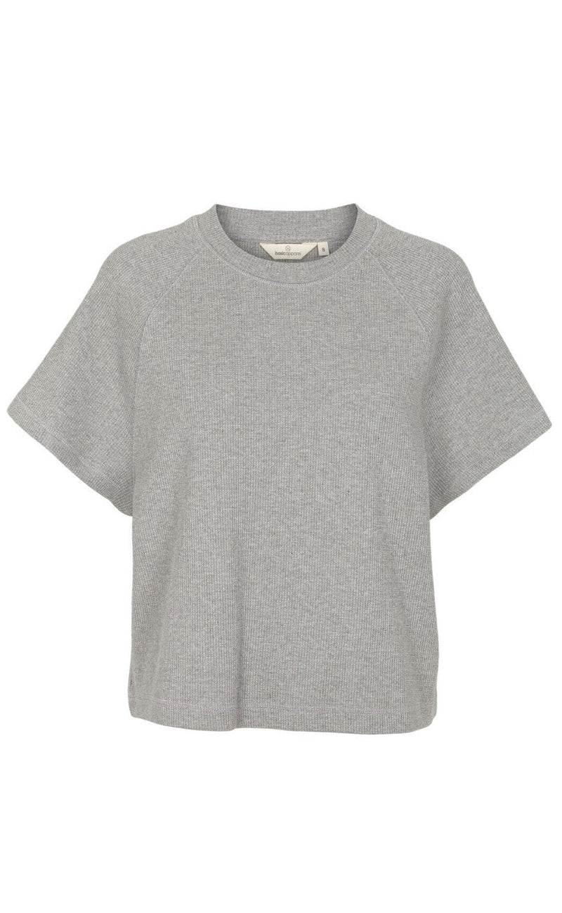 Basic Apparel T-shirt - Barbara - Grey Mel