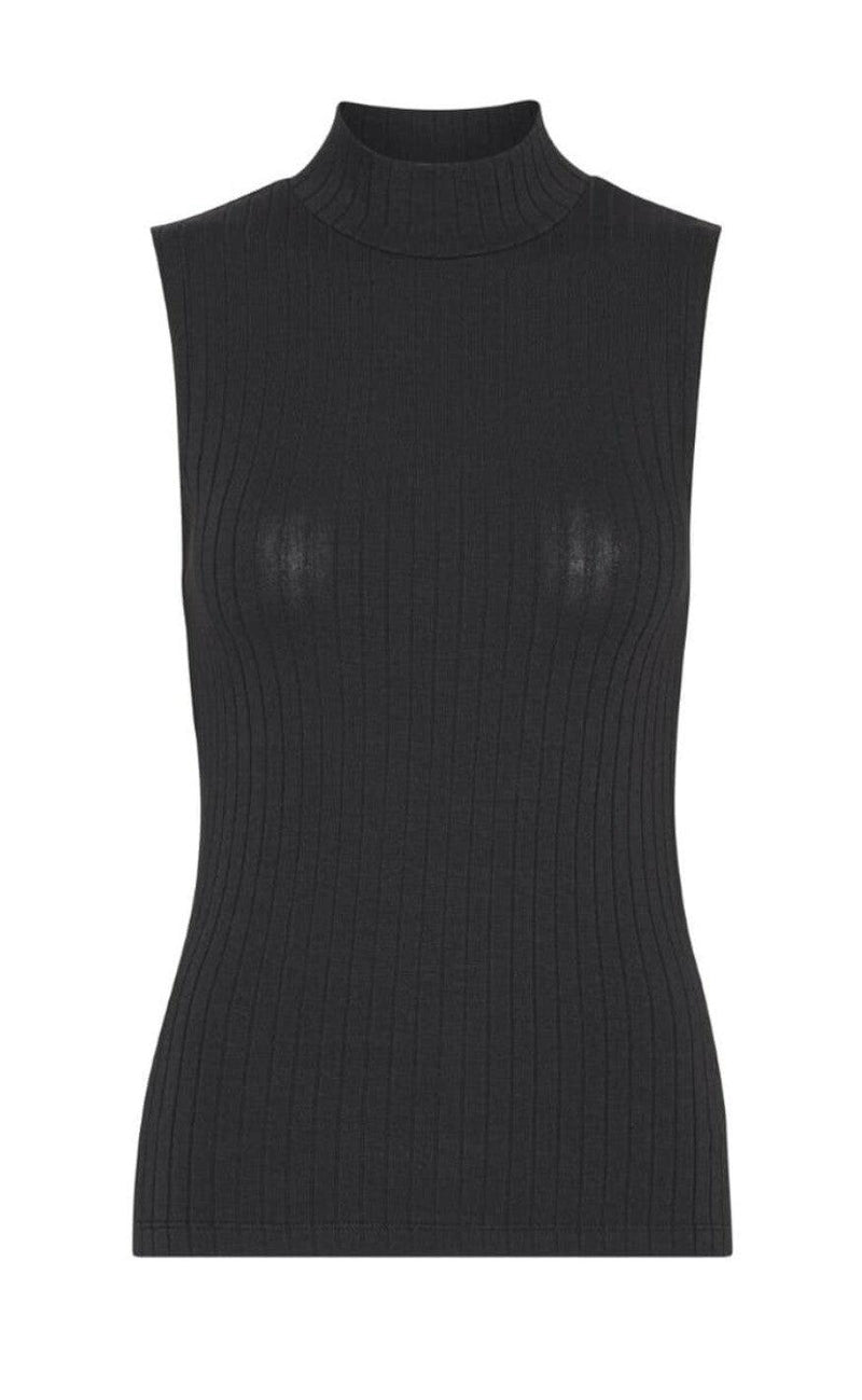 Basic Apparel Top - Zinnia - Black