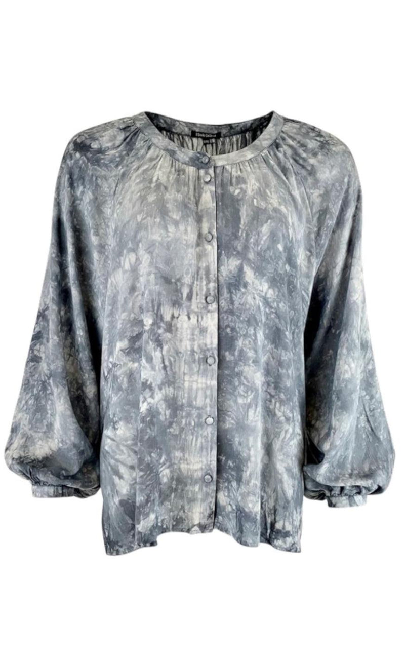 Black Colour Bluse - Ebba - Jeans