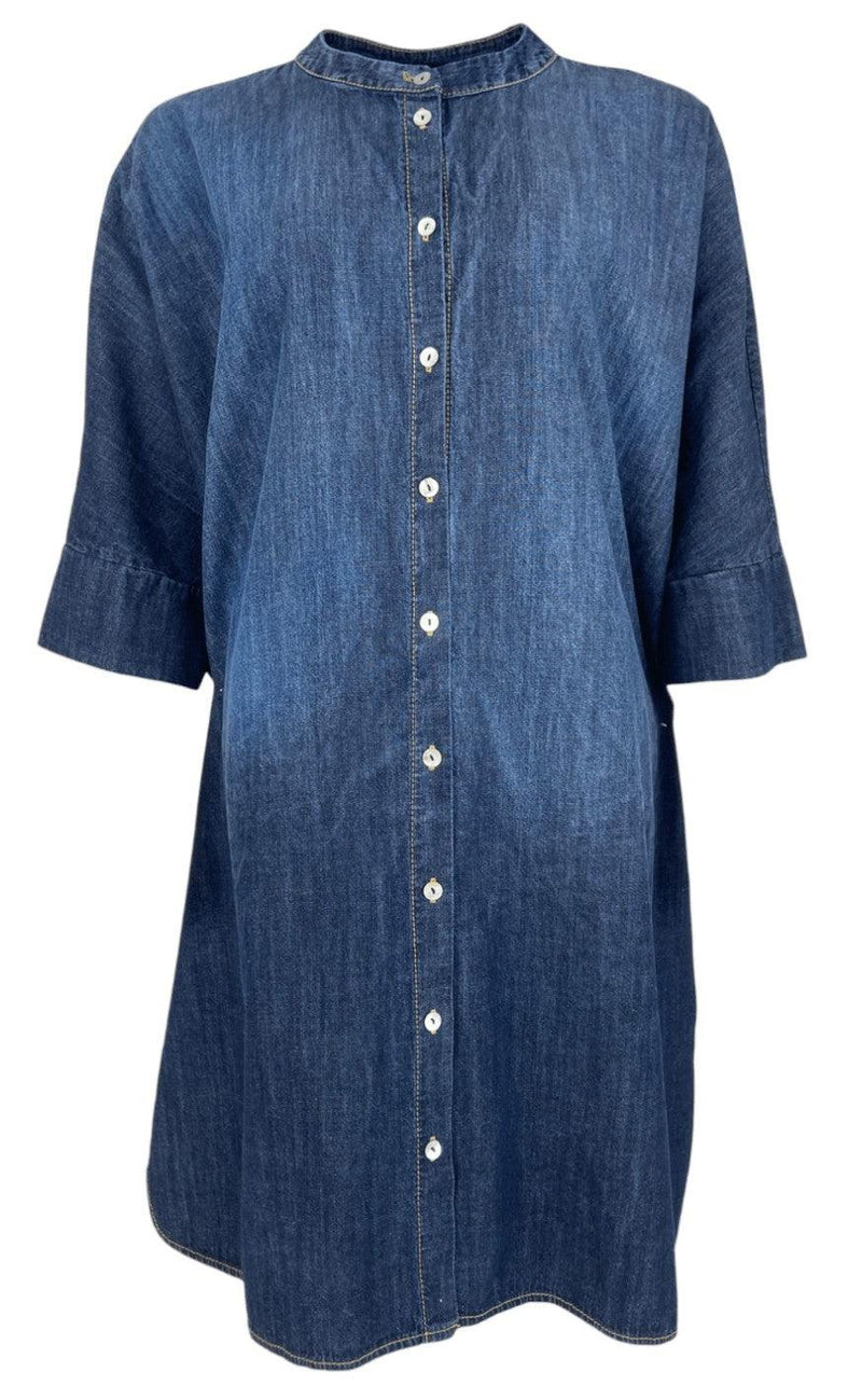 Black Colour Bluse - Iva - Dark Denim