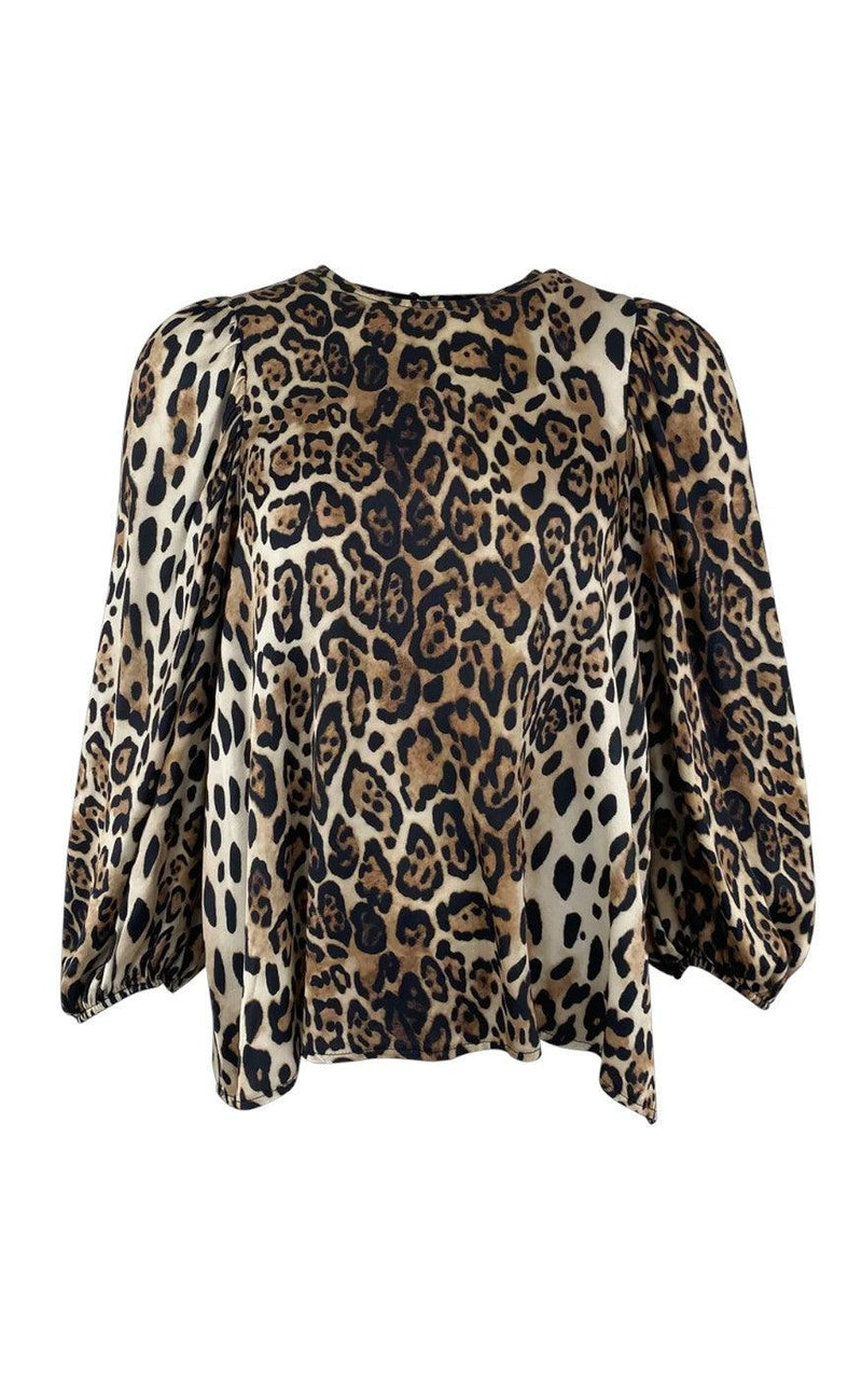 Black Colour Bluse - Kirby - Leo