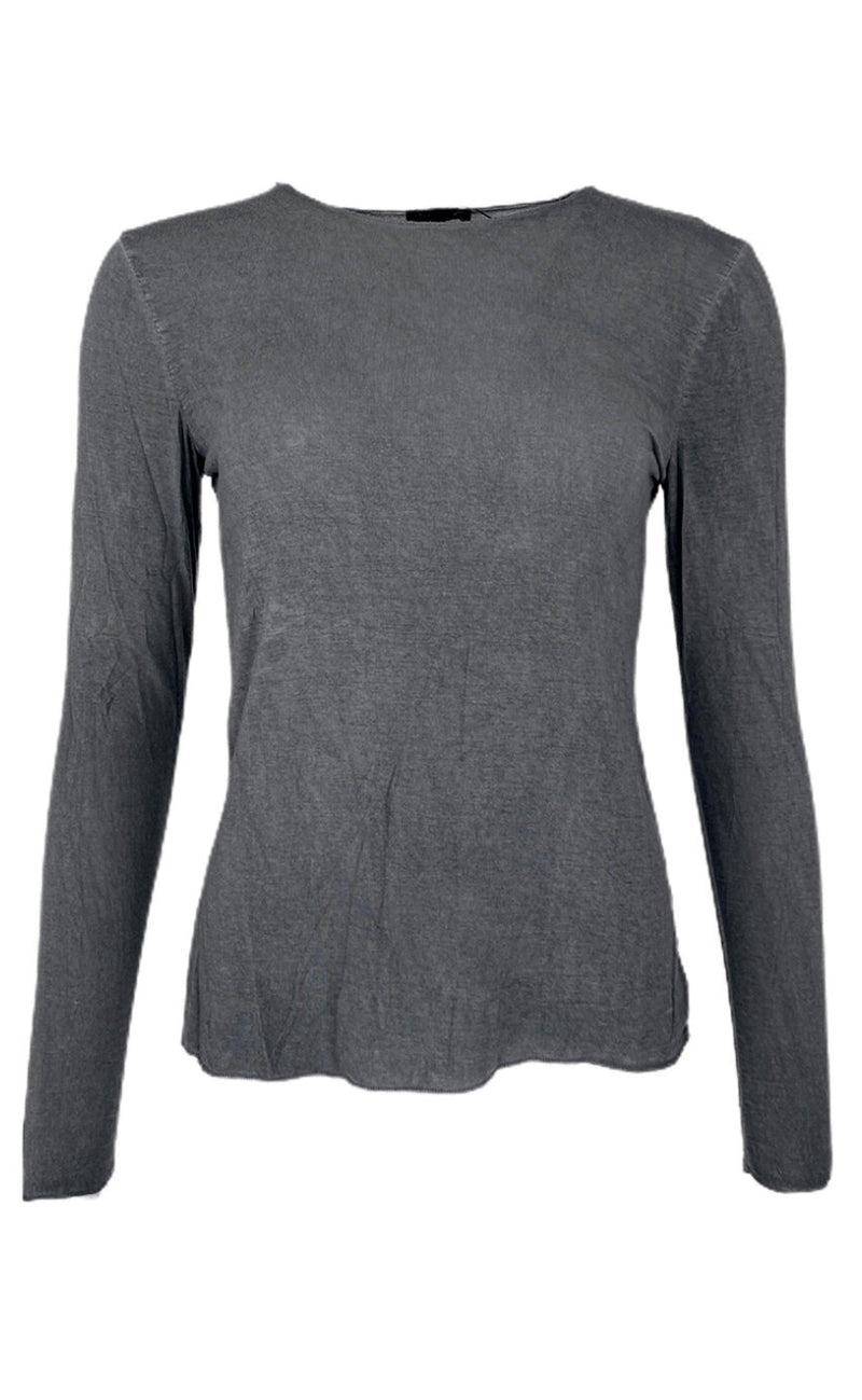 Black Colour Bluse - Malle - Grey