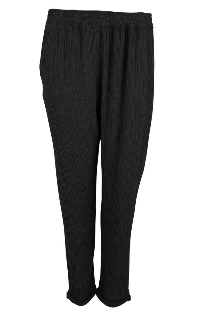 Black Colour Bukser - Dune - Black