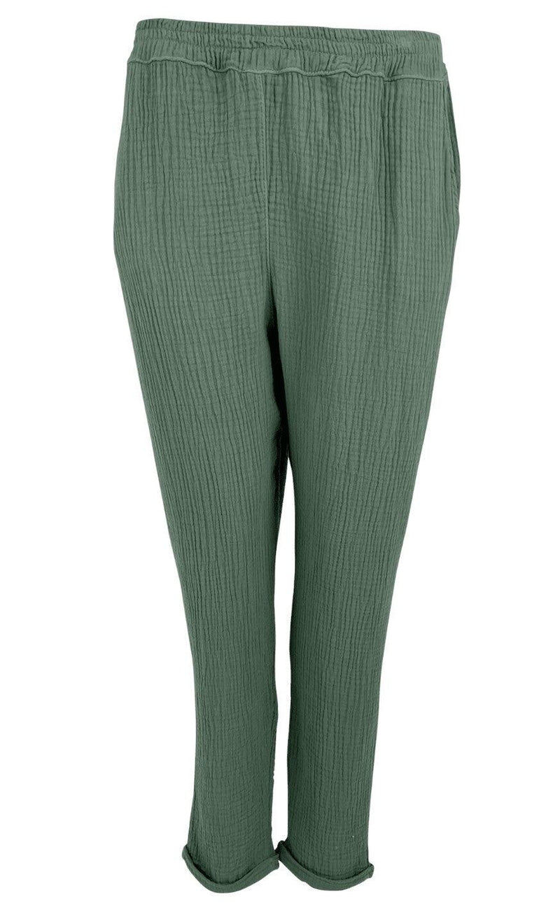 Black Colour Bukser - Dune - Lt. Green