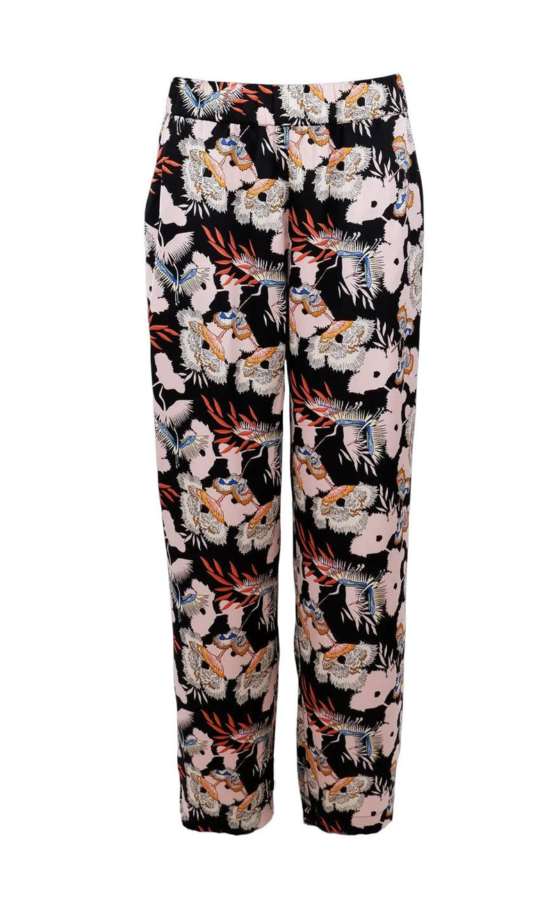 Black Colour Bukser - Tyler - Rose