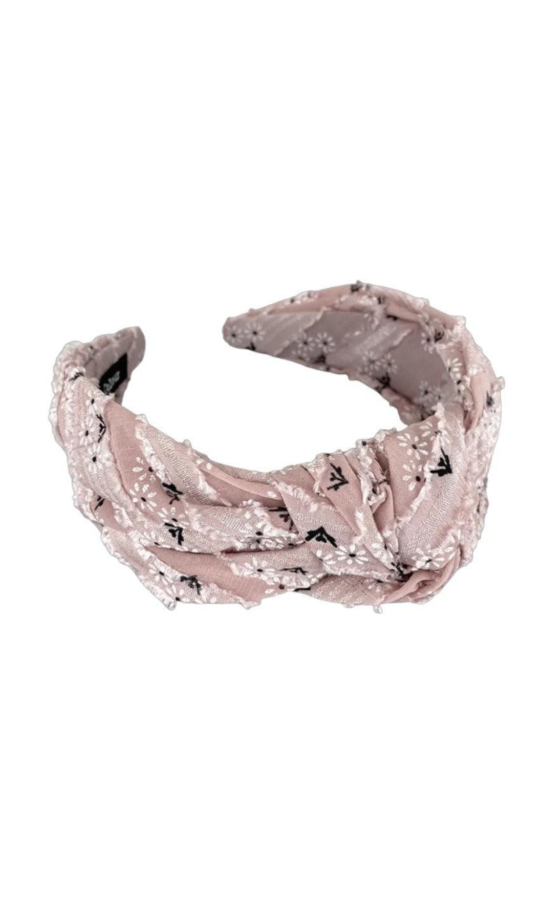 Black Colour Hårbånd - Megara - Light Rose