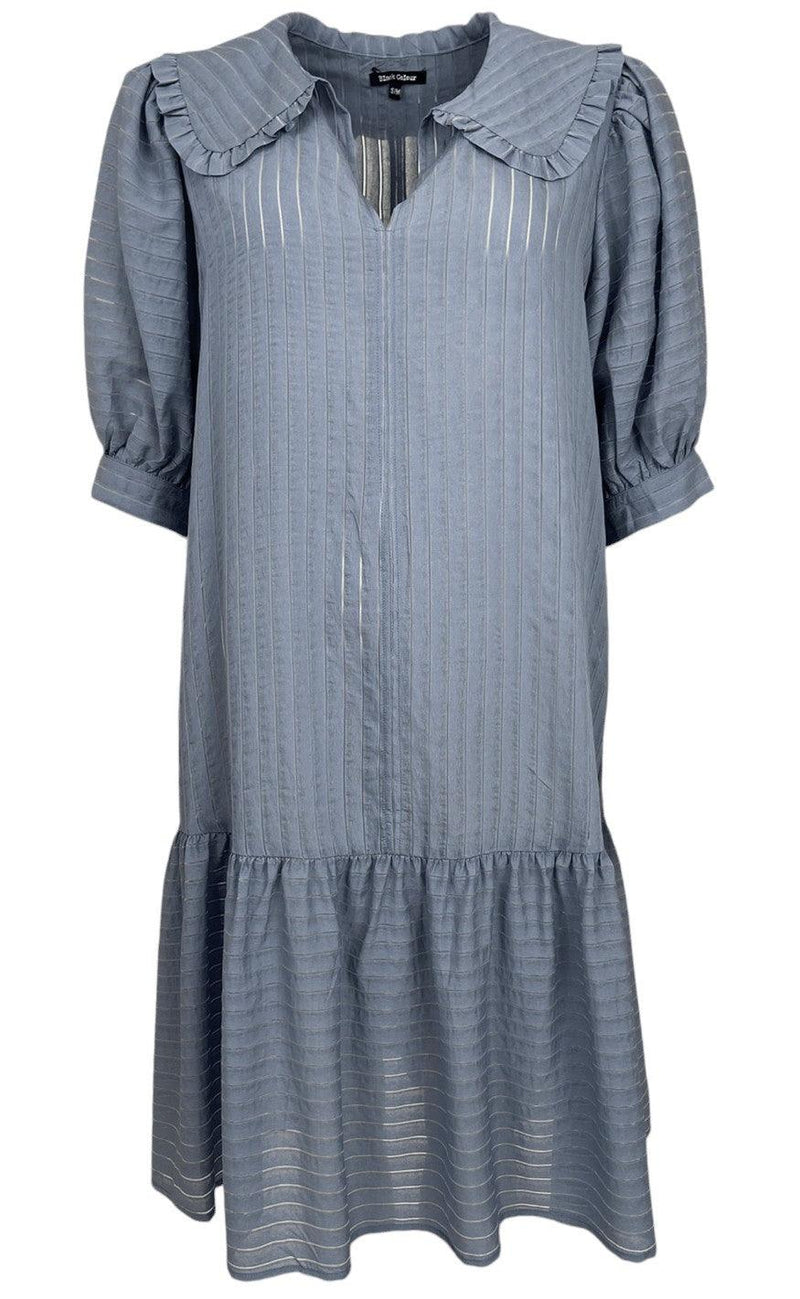 Black Colour Kjole - Dagny Midi - Blue