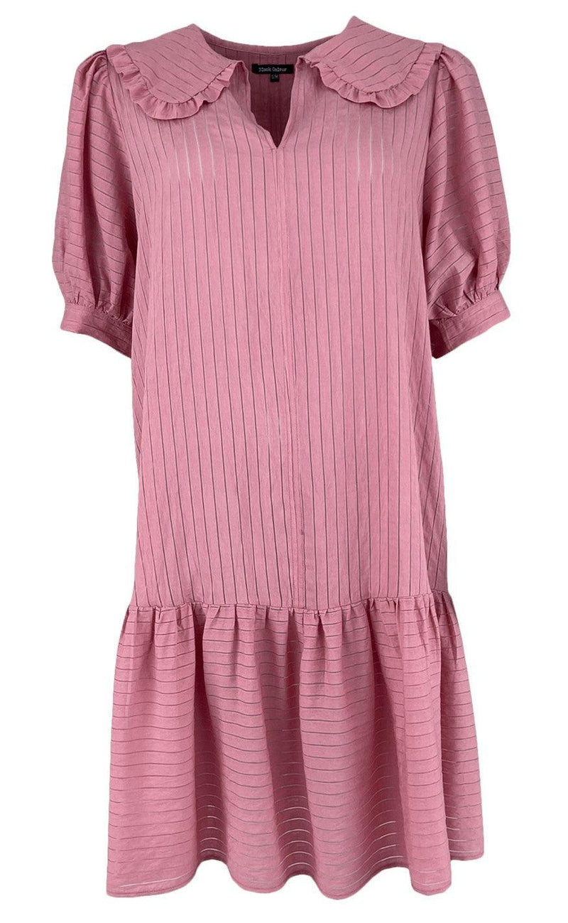 Black Colour Kjole - Dagny Midi - Old Rose