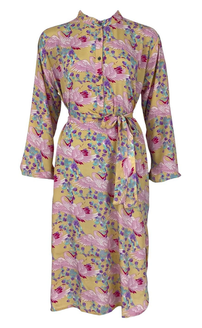 Black Colour Kjole - Luna Ea Tunic - Golden Feather