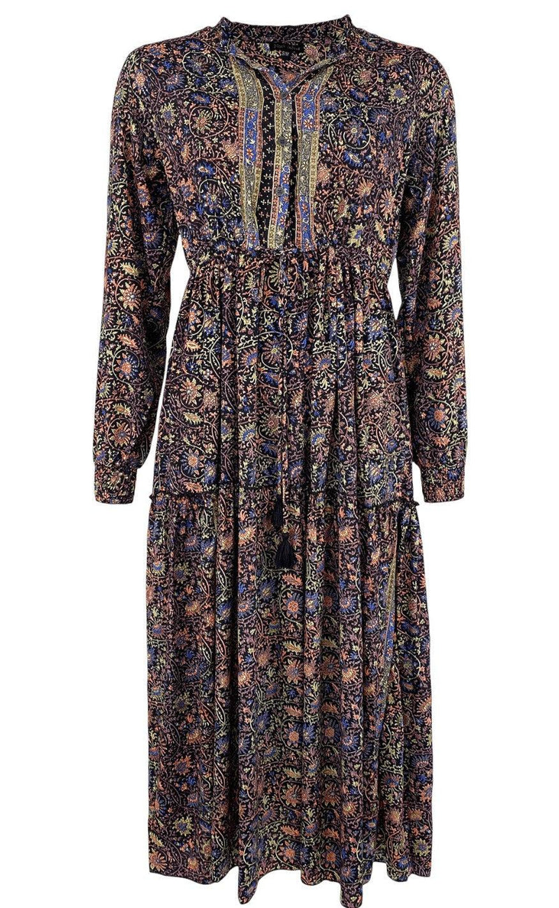 Black Colour Kjole - Luna Rose Boho - Black Faiytale