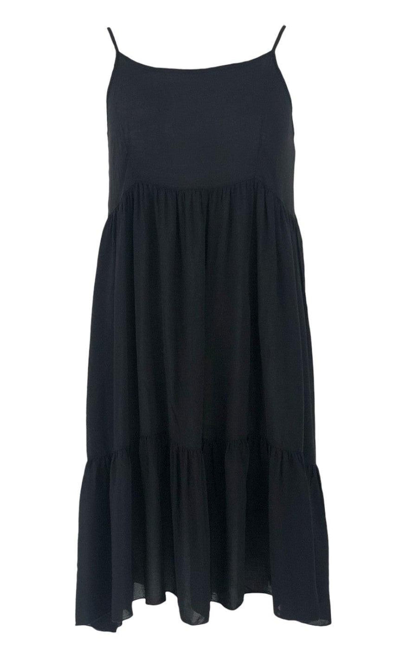 Black Colour Kjole - Megan - Black